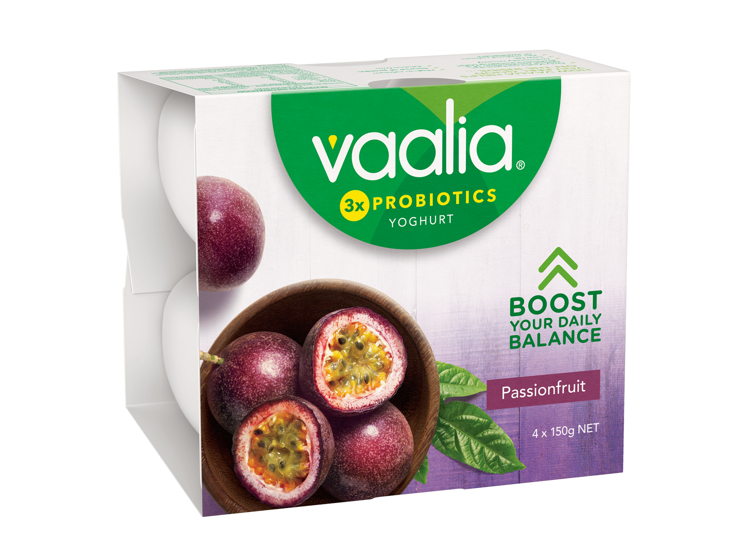 Vaalia Passionfruit 4x150g